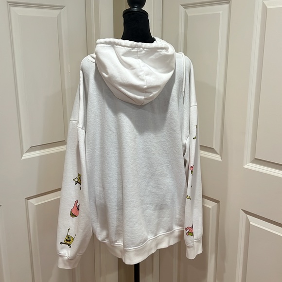 Nickelodeon SpongeBob SquarePants Adult Graphic Hooded Sweatshirt. Size 2XL. - Picture 4 of 4